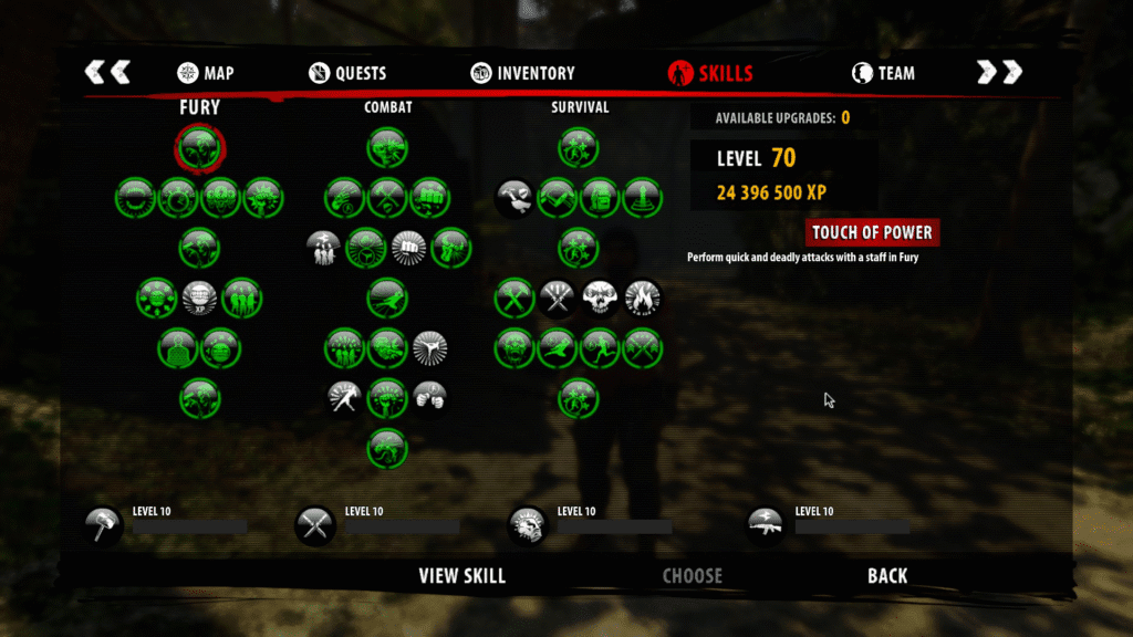 GTA 6 skill trees