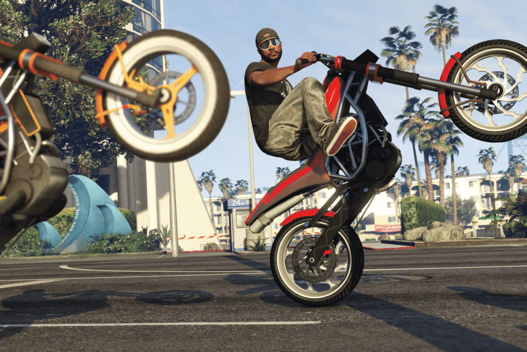GTA 6 bike ride